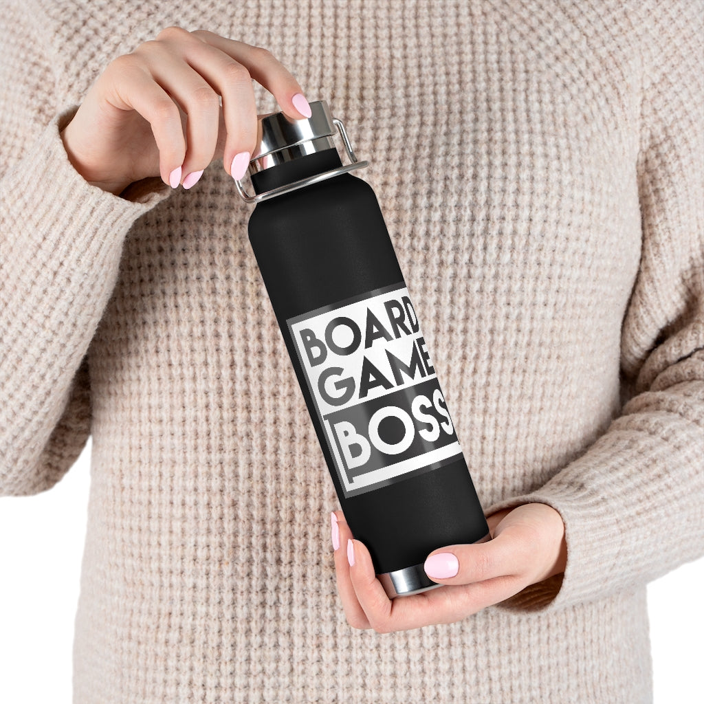 Board Game Boss Copper Vacuum Insulated Bottle - 22oz- Hot/Cold