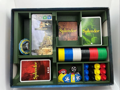 Splendor and Expansion Insert - Splendor Box Insert - Cities of Splendor Insert - Board Game Organizer - Board Game Holder