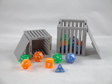 Dice Jail, Dice Container, Dice Holder, DnD, 5th Edition, Dice Prison, Dungeons and Dragons