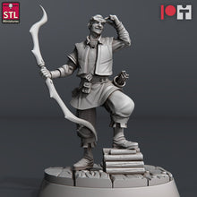 Load image into Gallery viewer, Bow and Arrow Maker Miniature Set | Archery Shop | Weapons Maker | Bow Target | Arrow Maker | Scatter Terrain | Dungeons and Dragons | RPG
