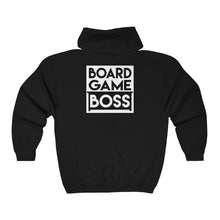 Load image into Gallery viewer, Board Game Boss Unisex Heavy Blend™ Full Zip Hooded Sweatshirt
