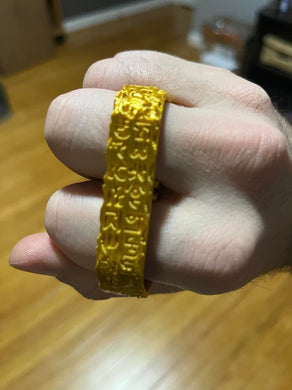 DnD Ring - Ring of Spell Storing - Cosplay Prop - Spell Ring - Dungeons and Dragons Prop - Spell Scroll