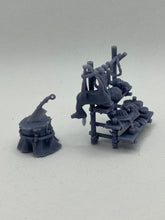 Load image into Gallery viewer, Butcher Props/Meat Stand - Tabletop Terrain | Scatter Terrain | Miniatures Terrain | Dungeons and Dragons | Pathfinder | RPG Terrain
