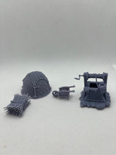 Load image into Gallery viewer, Farm/Water Well/Haystack/Hay Bale/Wagon/Outdoors - Tabletop Terrain/Scatter Terrain/Miniatures Terrain/Dungeons and Dragons/Pathfinder
