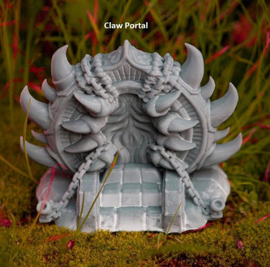 Demonic Portal/Hell Portal/Teleport/Portal Miniature - Tabletop Terrain | Dungeons and Dragons | RPG | Safehold | Portals of Atarien