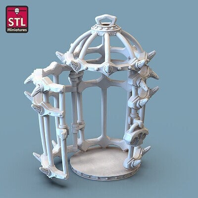 Jail Cages/Dungeon/Cage/Prison/Guard Station - Tabletop Terrain | Scatter Terrain | Miniatures Terrain | Dungeons and Dragons | Pathfinder