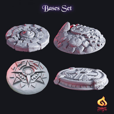 Magical Shrine Miniature/Large Miniature Base - Tabletop Terrain | Scatter Terrain | Dungeons and Dragons | Safehold | Portals of Atarien